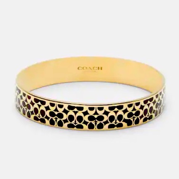 NWT‎ Coach Signature Enamel Bangle